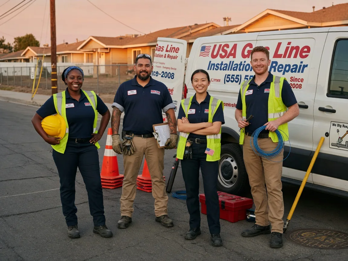 Gas Line Installation company in Denmark, WI